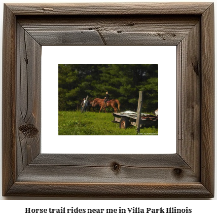 horse trail rides near me in Villa Park, Illinois